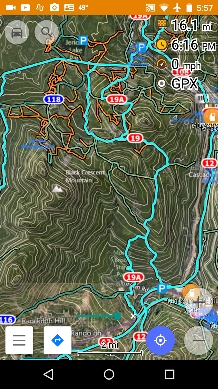 Using a Routing Snowmobile Trail Map - Backwoods GPS Trails