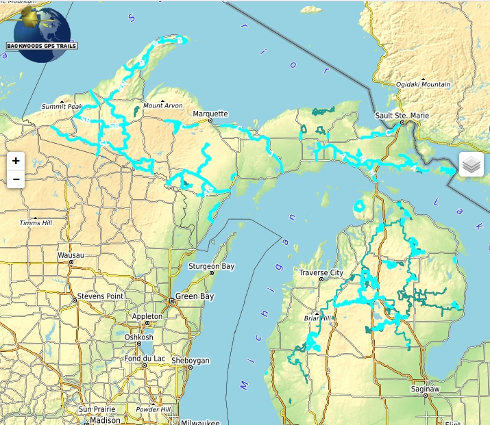 ATV Maps - Backwoods GPS Trails