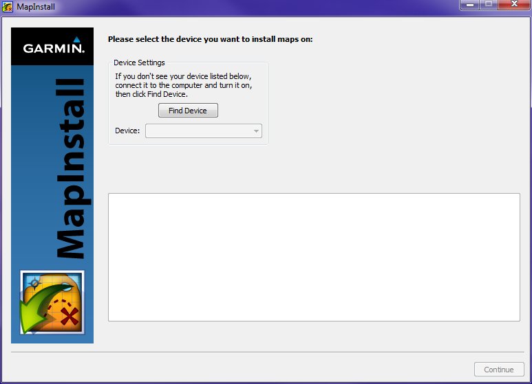 garmin device not detected by garmin mapinstall