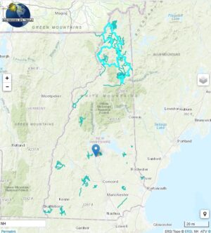 New Hampshire GPS ATV map